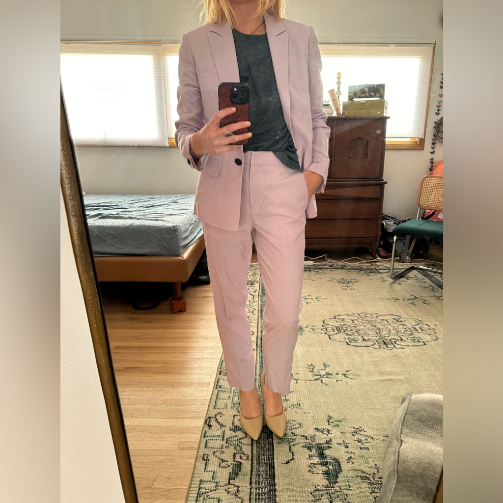 Rag & Bone Lilac Purple Suit Set